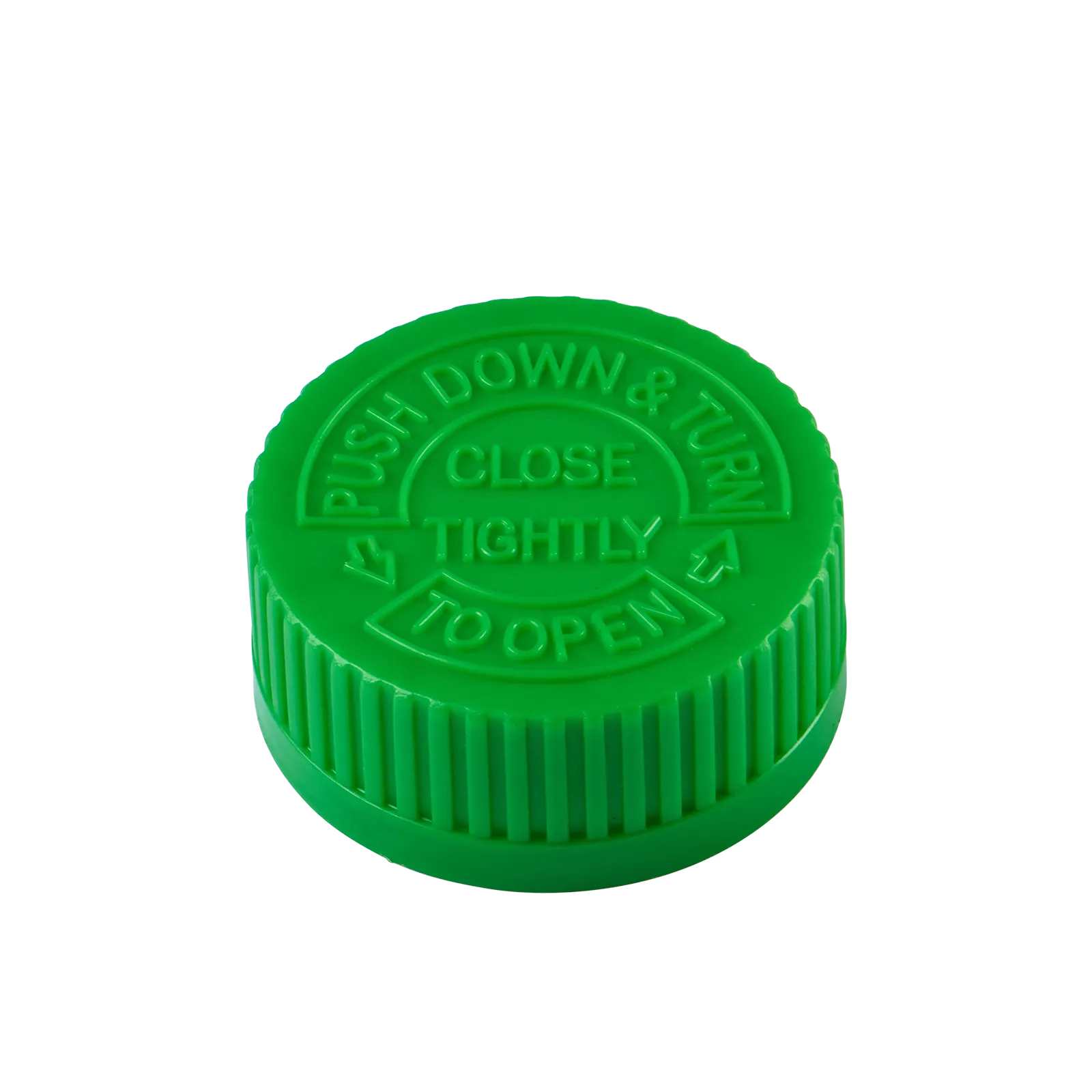 34mm Child Resistant Cap with PE Liner/PS22 Wad