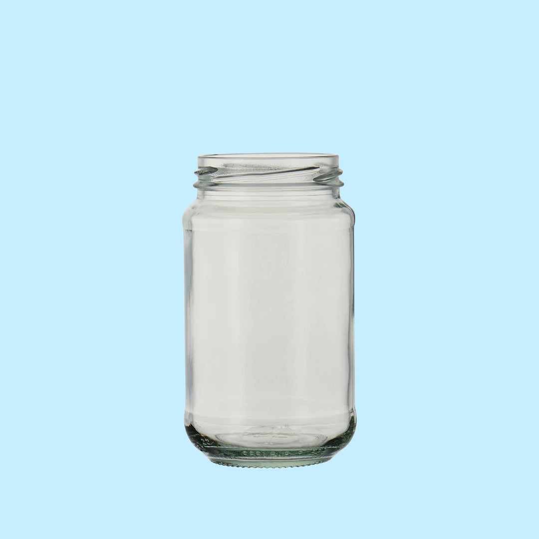 375ml FLINT Round Jar 63mm Twist Finish W819