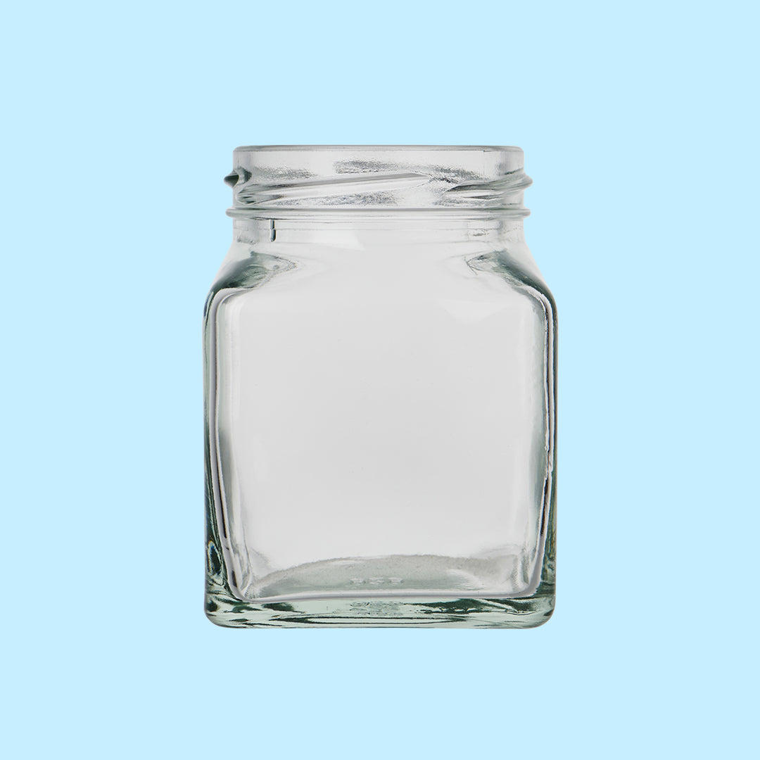190ml FLINT Square Jar
58mm Twist Finish - Pallet (2432 Units)