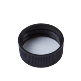 Load image into Gallery viewer, 28mm BLACK 28/400 PP Screw Cap 13mm Deep (PE Liner)