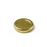 Load image into Gallery viewer, 43mm GOLD Non Button Puff Compound Metal Twist Cap - Carton (2900 Units)