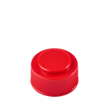 Load image into Gallery viewer, 28mm RED PP Snap &amp; Screw Pourer Cap - Bag (40 Units)