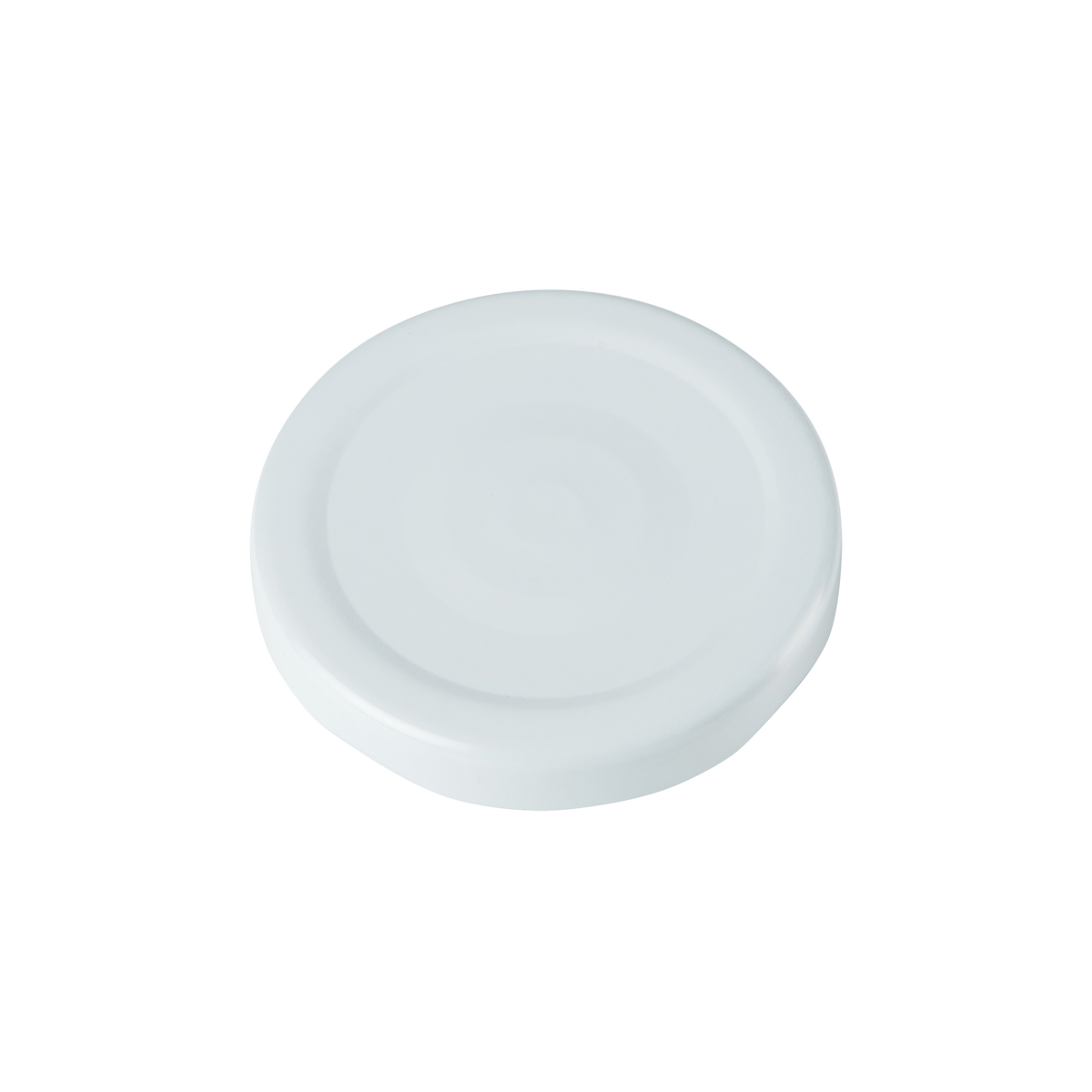 43mm WHITE Button Puff Compound Metal Twist Cap - Bag (72 Units ...