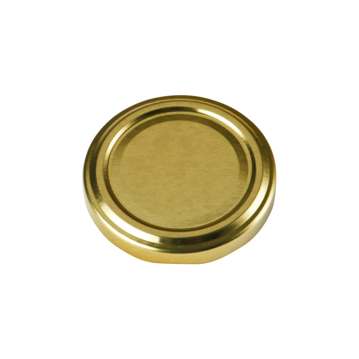 53mm GOLD Non Button Puff Compound Metal Twist Cap - Carton (1500 Unit ...