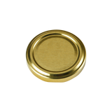 Load image into Gallery viewer, 53mm GOLD Non Button Puff Compound Metal Twist Cap - Bag (63 Units)